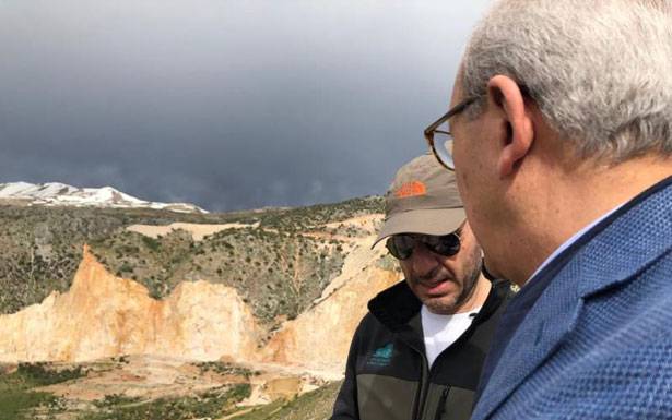 وزير البيئة جال على عدد من المقالع والكسارات