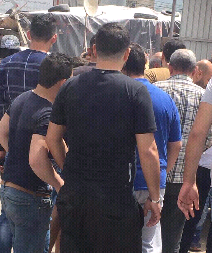 اصابة مواطن في حادث سير على طريق حلبا عكار