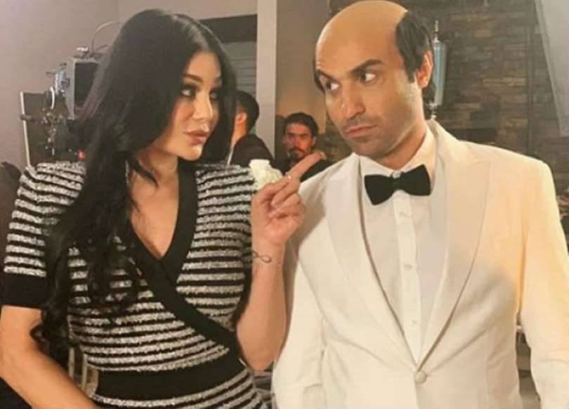 صور هيفاء وهبي في كواليس مسلسل "الواد سيد الشحات"