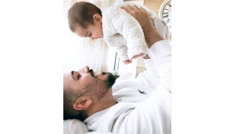 بالفيديو وللمرة الاولى... رامي عياش ينشر فيديو لابنته أيانا