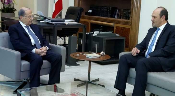 الرئيس عون عرض مع سفيري لبنان في تركيا والمغرب اوضاع السفارتين