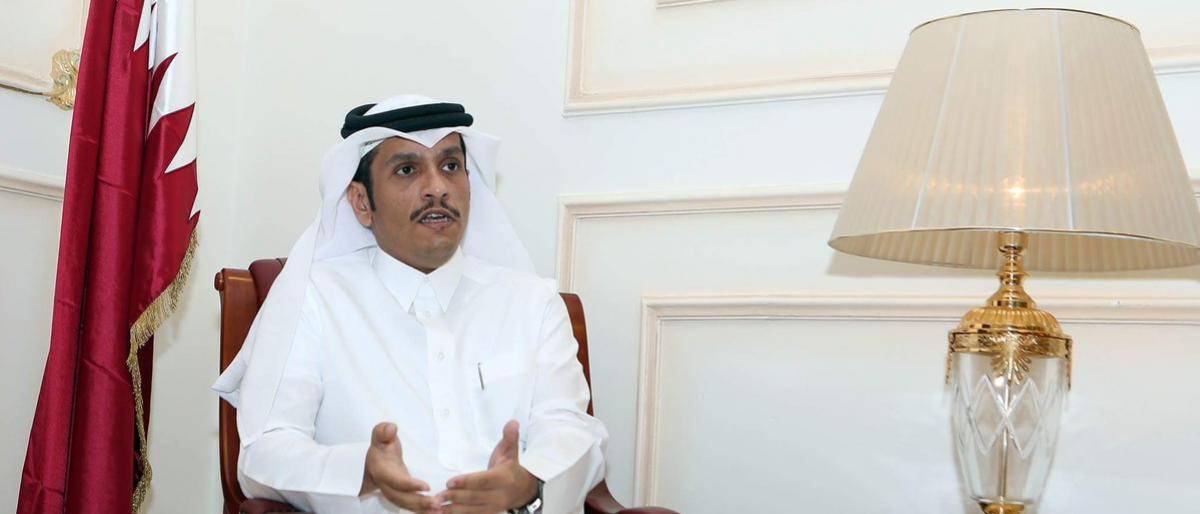 وزير خارجية قطر يتحدث عن دلالات مشاركة السعودية والبحرين باجتماعات الدوحة