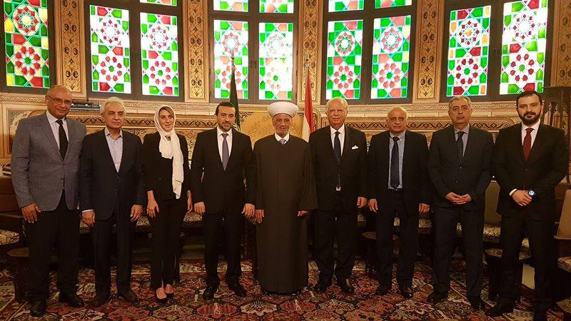 دريان تابع اوضاع العاصمة مع وفد منسقية بيروت في المستقبل