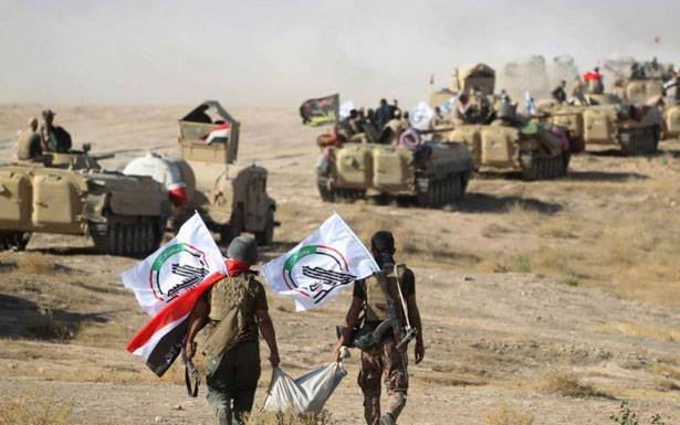 عملية مشتركة للجيشين السوري والعراقي والحشد الشعبي على الحدود