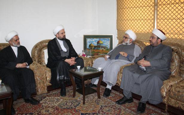 «تجمّع العلماء المسلمين» زار أحمد قبلان