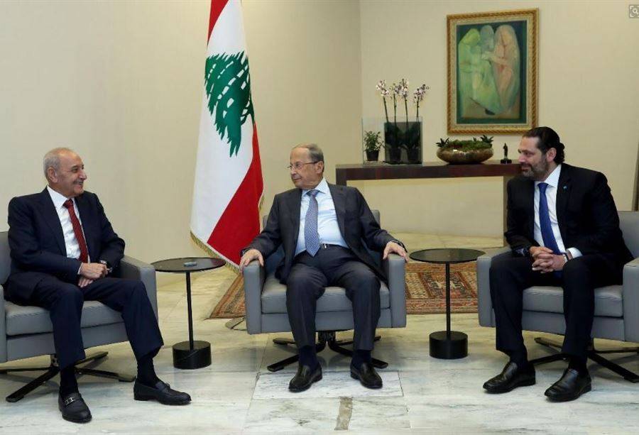 إجتماع ثلاثي مفاجئ في بعبدا.. الحريري: أنا من أتحدث باسم الحكومة