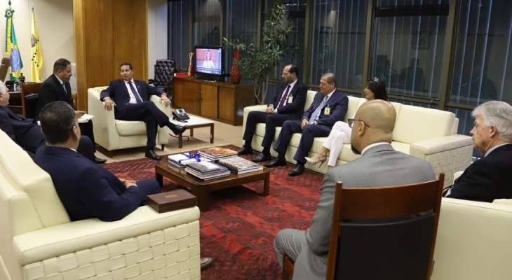 مراد التقى نائب رئيس البرازيل وهذا ما طلبه منه