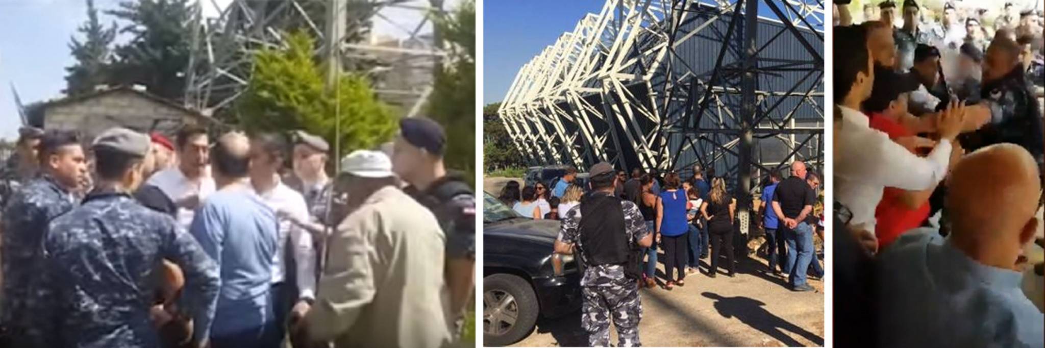 المنصورية تحت النار
 قوى الامن تستعمل القوة المفرطة ضدّ الأهالي