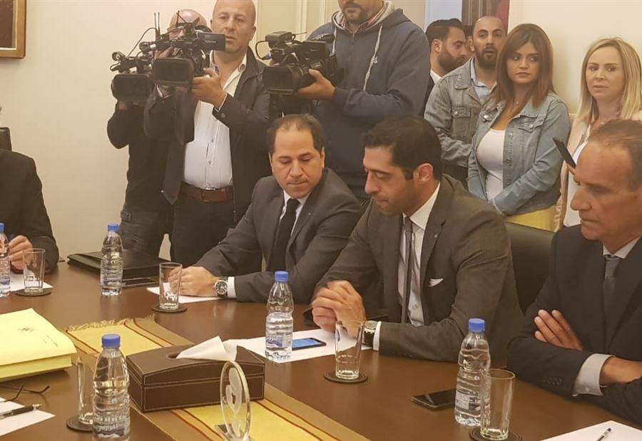 سامي الجميل يغادر إجتماع بكركي حول المنصورية!