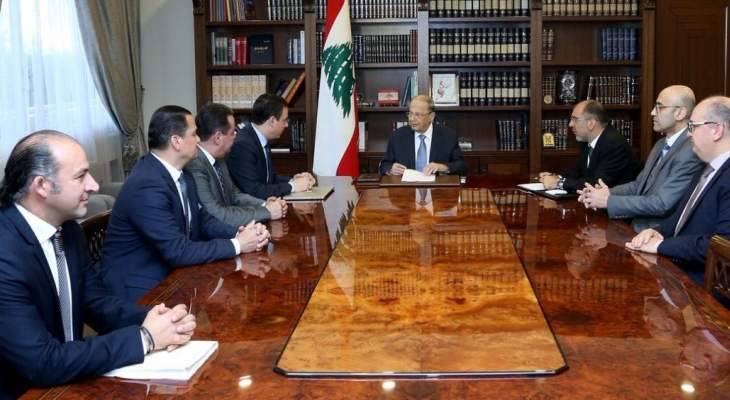 عون اطلع على مسار مشروع قانون تعديل مناهج التعليم ما قبل الجامعي
