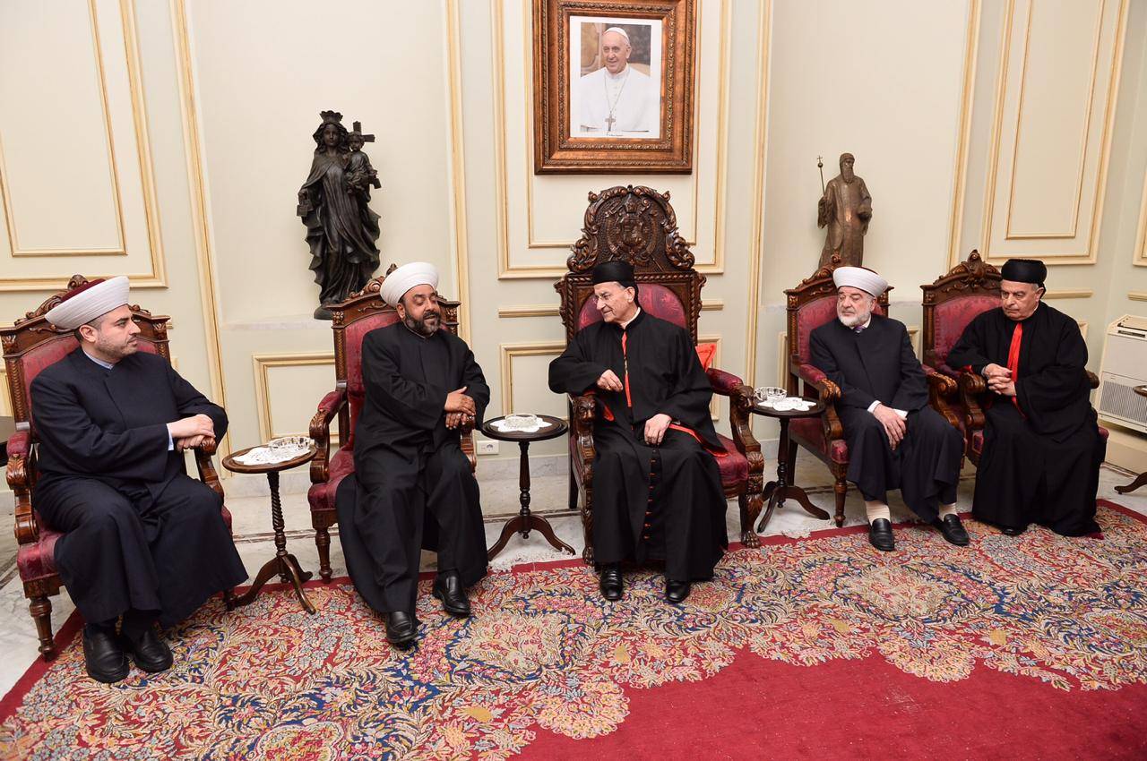 وفد من دار الفتوى زار الراعي معزيا بصفير: شكل صفحة مضيئة في تاريخ لبنان وجسد الوحدة الوطنية بأرقى معانيها