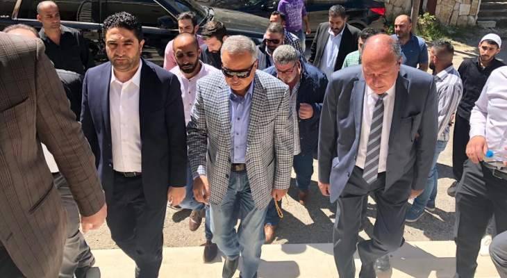 أرسلان زار الشيخين أبو سليمان الصايغ وأنور الصايغ وجال في قرى الجرد الأعلى