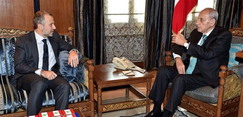 ماذا قال باسيل بري ليردّ عليه "أعوذ بالله" مرّتين؟ (فيديو)
