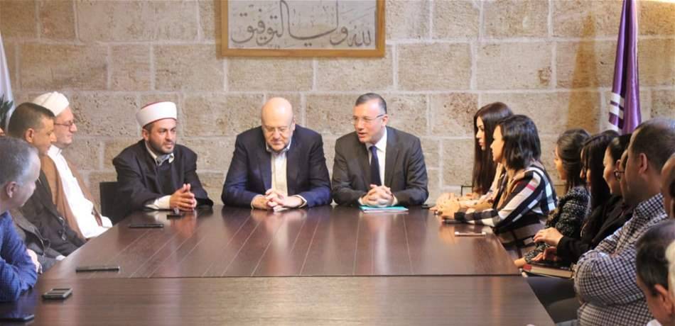 ميقاتي يستقبل وفداً من منطقة جبل محسن: مشكلتا البيئة والنفايات من الاساسيات المطلوب حلها