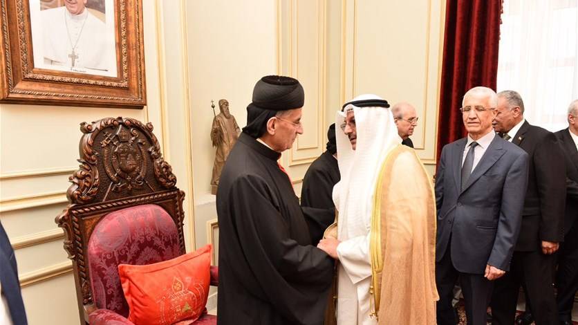وفد من السفراء العرب عزى بصفير
القناعي: الخسارة ليست للبنان فقط وإنما لمشرقنا العربي