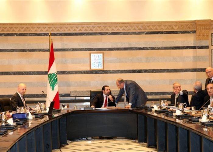 بدء جلسة مجلس الوزراء في السراي الحكومي لمتابعة دراسة مشروع الموازنة