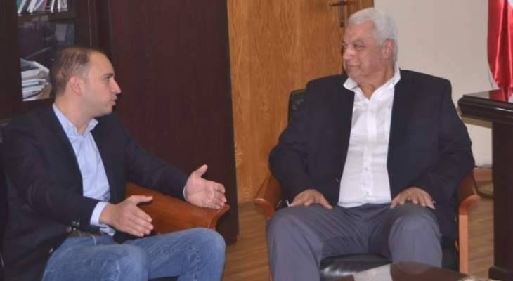 محافظ بعلبك الهرمل زار قمرالدين في بلدية طرابلس