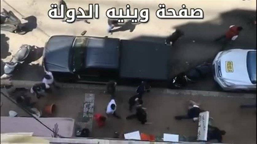 بالفيديو۔۔۔ إشكال كبير وإطلاق نار في شارع البافيون - الحمرا... وهلع بين سكان المنطقة