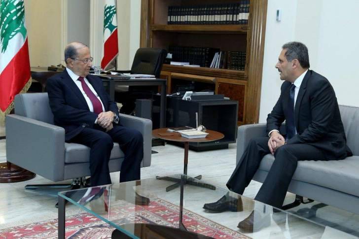 حمود بعد لقائه الرئيس عون: مستمرون في العمل حفاظا على سمعة لبنان ومناعة اقتصاده