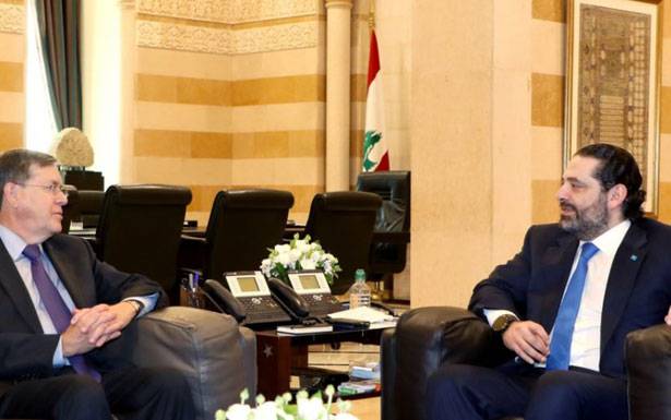 تسلّم من الراعي نعياً رسميا ًبوفاة صفير

الحريري عرض وساترفيلد الأوضاع