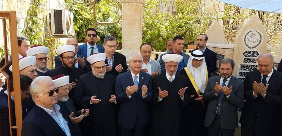 دريان بذكرى استشهاد المفتي خالد: كان أكبر خصوم الانقسام الداخلي