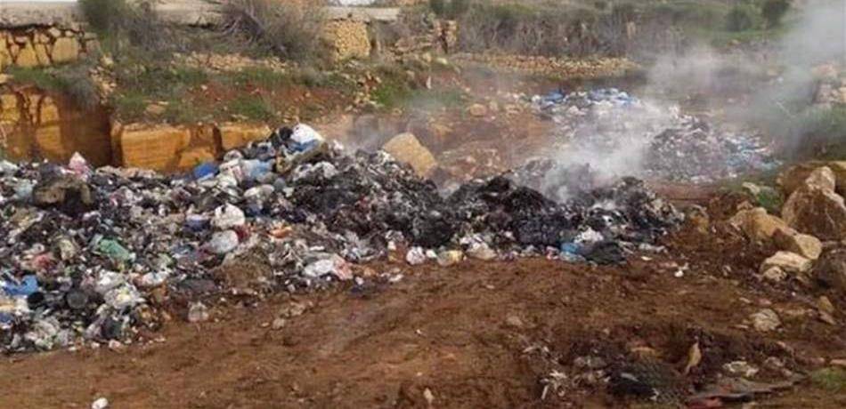 ارتفاع نسبة رمي النفايات في الضنية