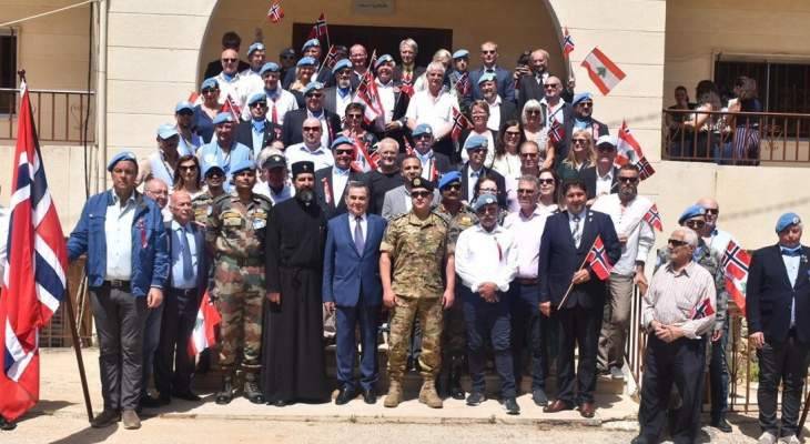 بلدية إبل السقي وسفارة النروج نظمتا إحتفالا بمناسبة العيد الوطني النروجي وذكرى شهداء اليونيفيل