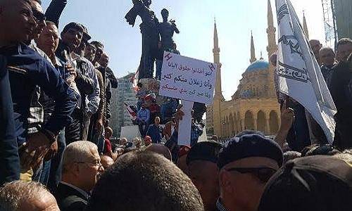 حراك العسكريين المتقاعدين : 