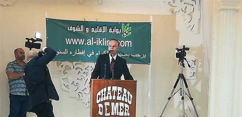عدوان: نعيش في الجبل بجو من المصالحة والأخوة