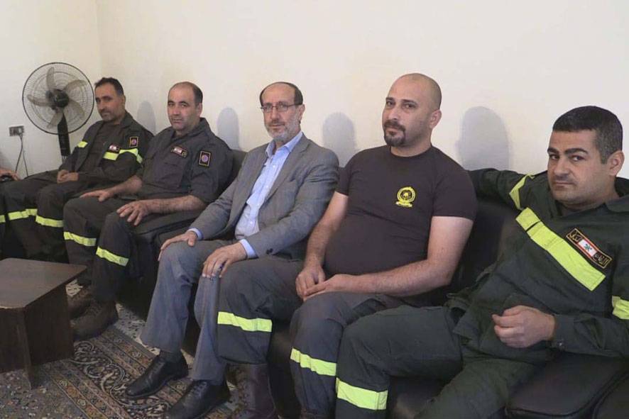 التقى وفداً من متطوعي الدفاع المدني في بعلبك
ابراهيم الموسوي: يستحقون التثبيت