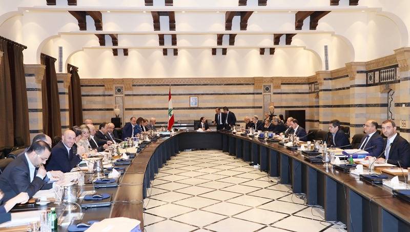 الحريري ترأس جلسة مجلس الوزراء في السراي الحكومي