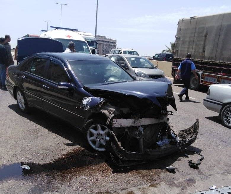 حادث سير مروع على جسر المحجر