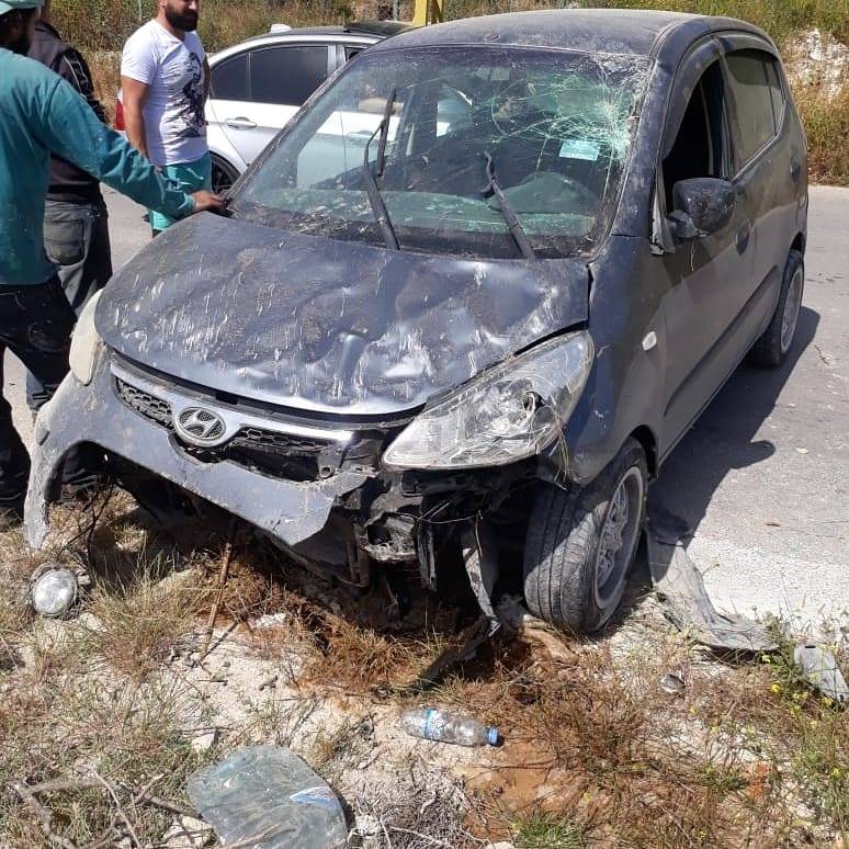 حادث مروع على طريق عام الحميري