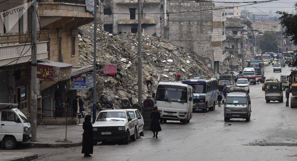سقوط قذيفتين صاروخيتين وسط مدينة حلب