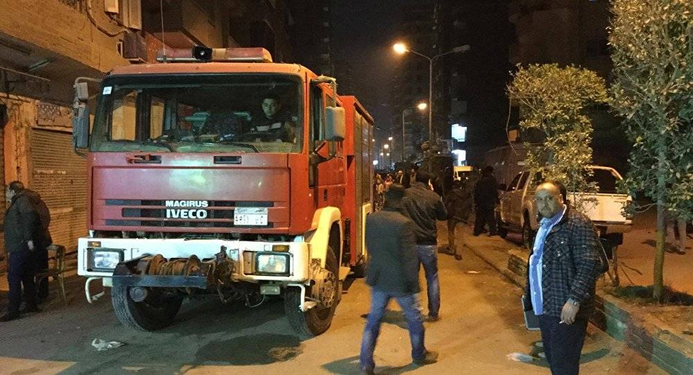 احتراق حافلتين في مصر بسبب ارتفاع درجات الحرارة