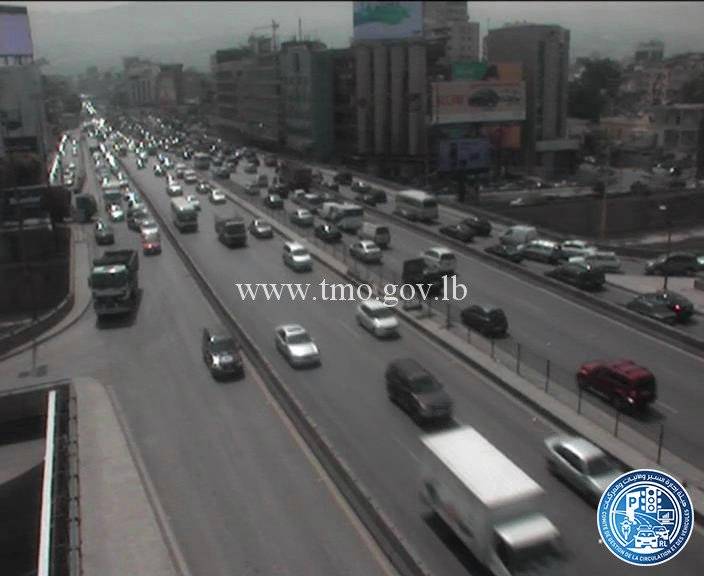 حركة المرور كثيفة من الكرنتينا باتجاه الدورة والسبب؟