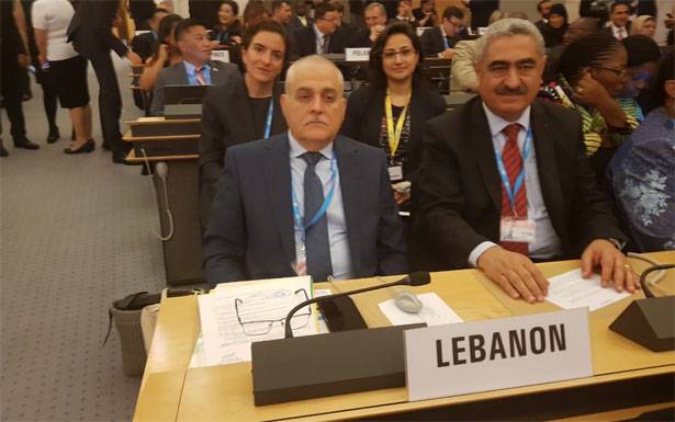 جبق يلتقي نظراءه الفرنسي والبيلاروسي والايراني

نسعى الى تطوير الشراكة الدولية مع الوزارة