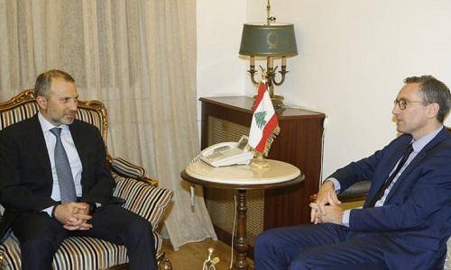 الأوضاع المحلية والاقليمية بين باسيل ولوشوفالييه