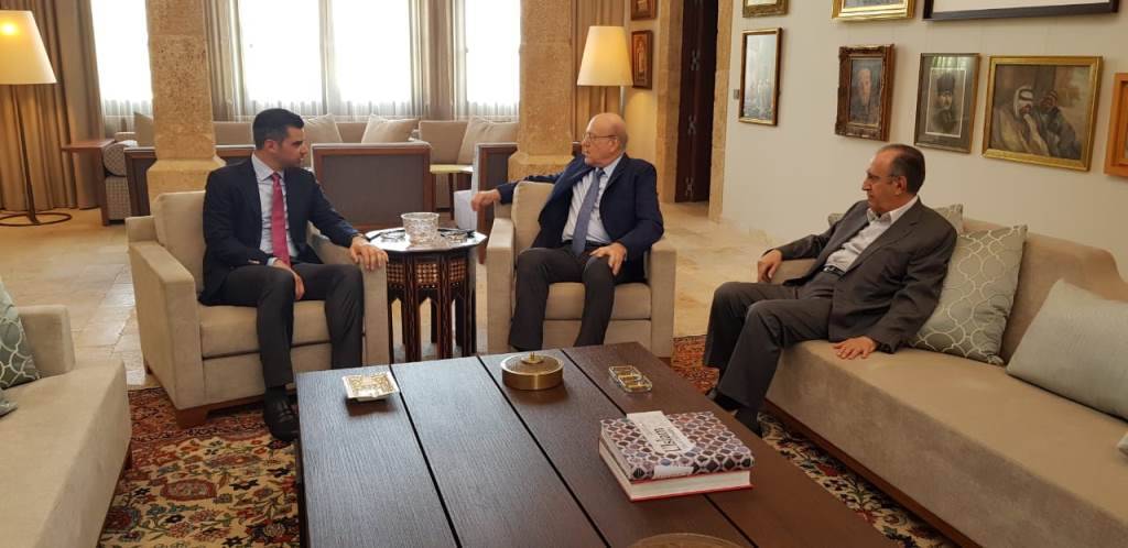 طوني فرنجيه زار ميقاتي:  زيارة طبيعية لمنزلنا في طرابلس