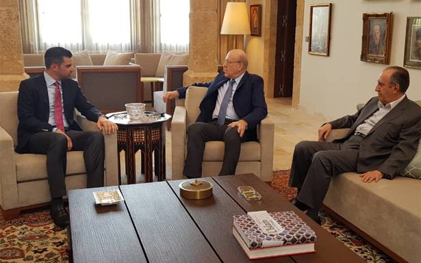 ميقاتي استقبل طوني فرنجية