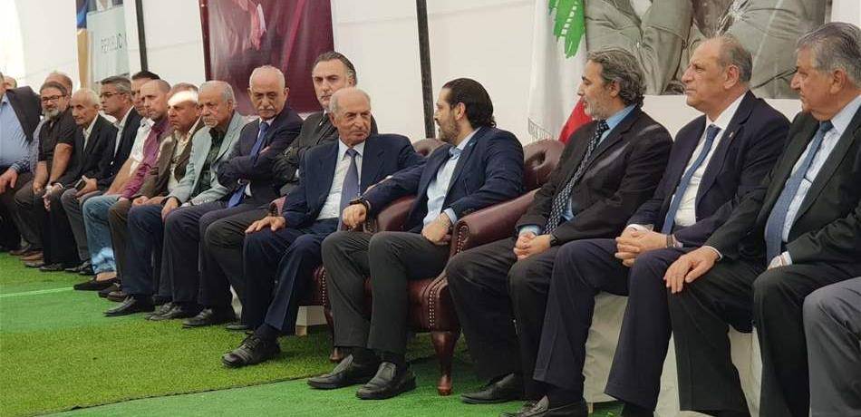 الحريري يقدّم واجب العزاء بالخطيب