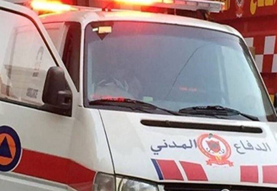 انحرفت وانقلبت بهما السيارة على أوتوستراد طبرجا - كسروان