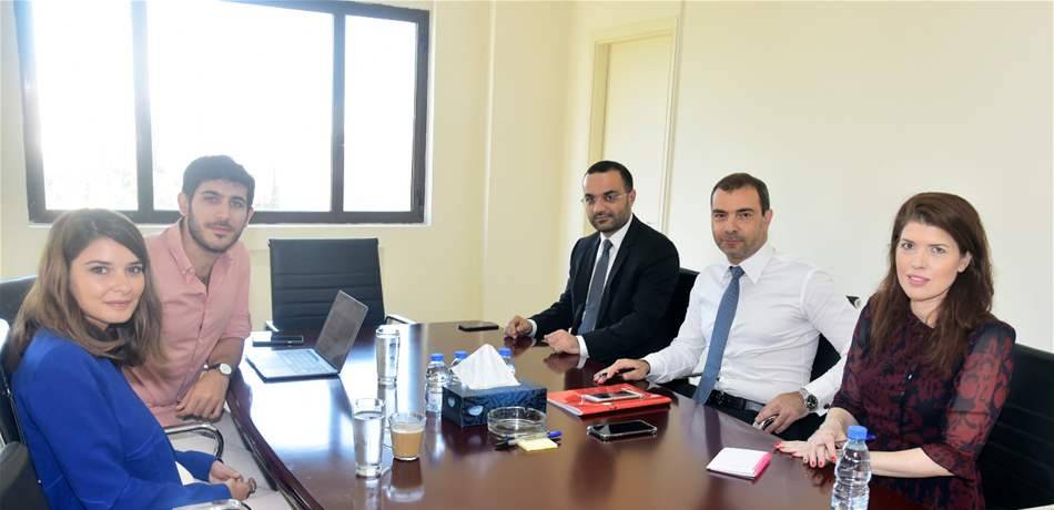 أفيوني وداوود بحثا مع وفد من "غوغل" في سبل التعاون