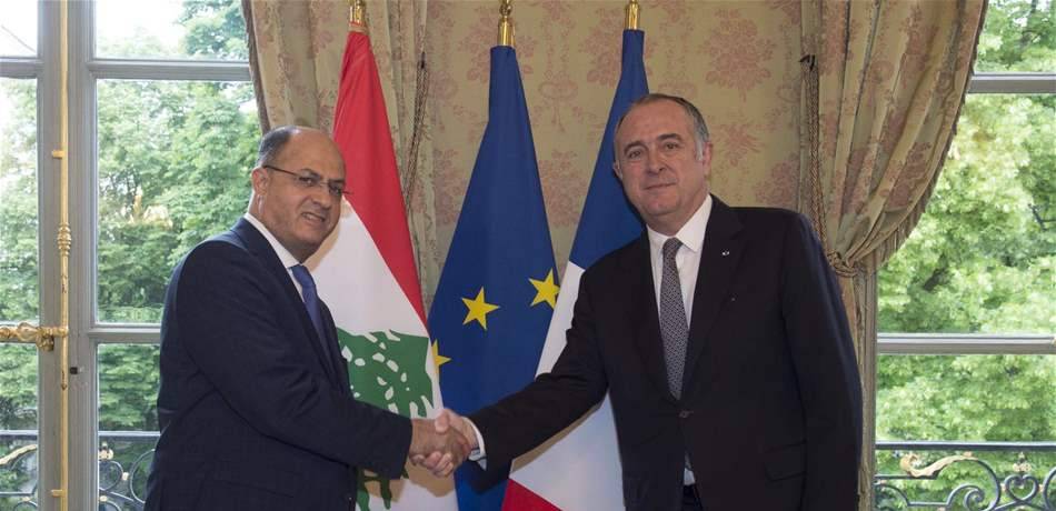 اللقيس بحث مع Guillaume تفعيل التعاون الزراعي بين لبنان وفرنسا