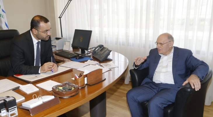 وزير الثقافة التقى نقيب المهندسين ورئيس اتحاد بلديات جبل عامل