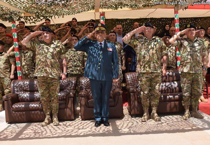 حفل منح شارة لعناصر السرية المجلية  في لواء المشاة السادس