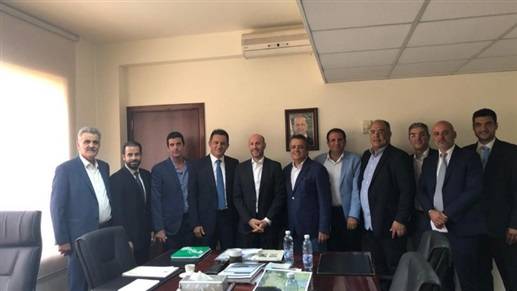 وزير البيئة التقى وفداً من نقابة أصحاب مصانع الرخام