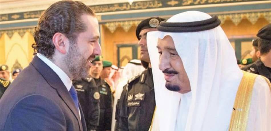 الحريري أدى صلاة العيد في مكة الى جانب الملك سلمان