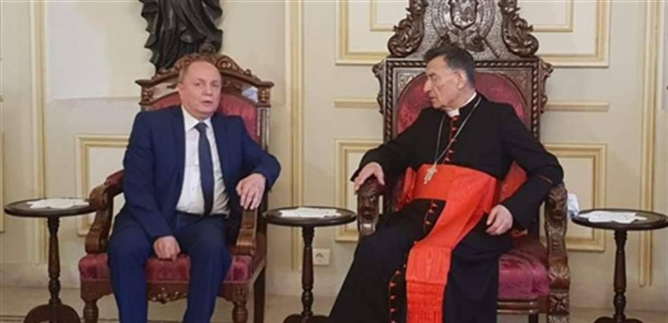 بالصور- بشارة الأسمر زار البطريرك الراعي.. هذا ما قاله