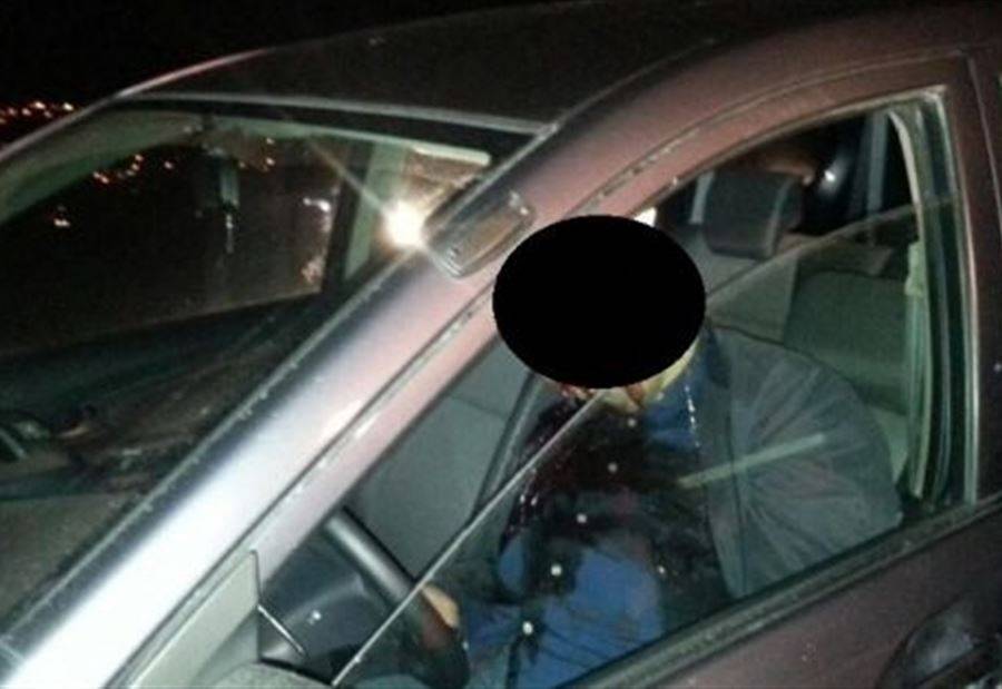 جثة داخل سيارة على طريق بلدة مجدلون بعلبك